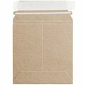 Lavex Stayflats Kraft Self-Sealing Rigid Mailer #9, 200PK 442SF9PSK